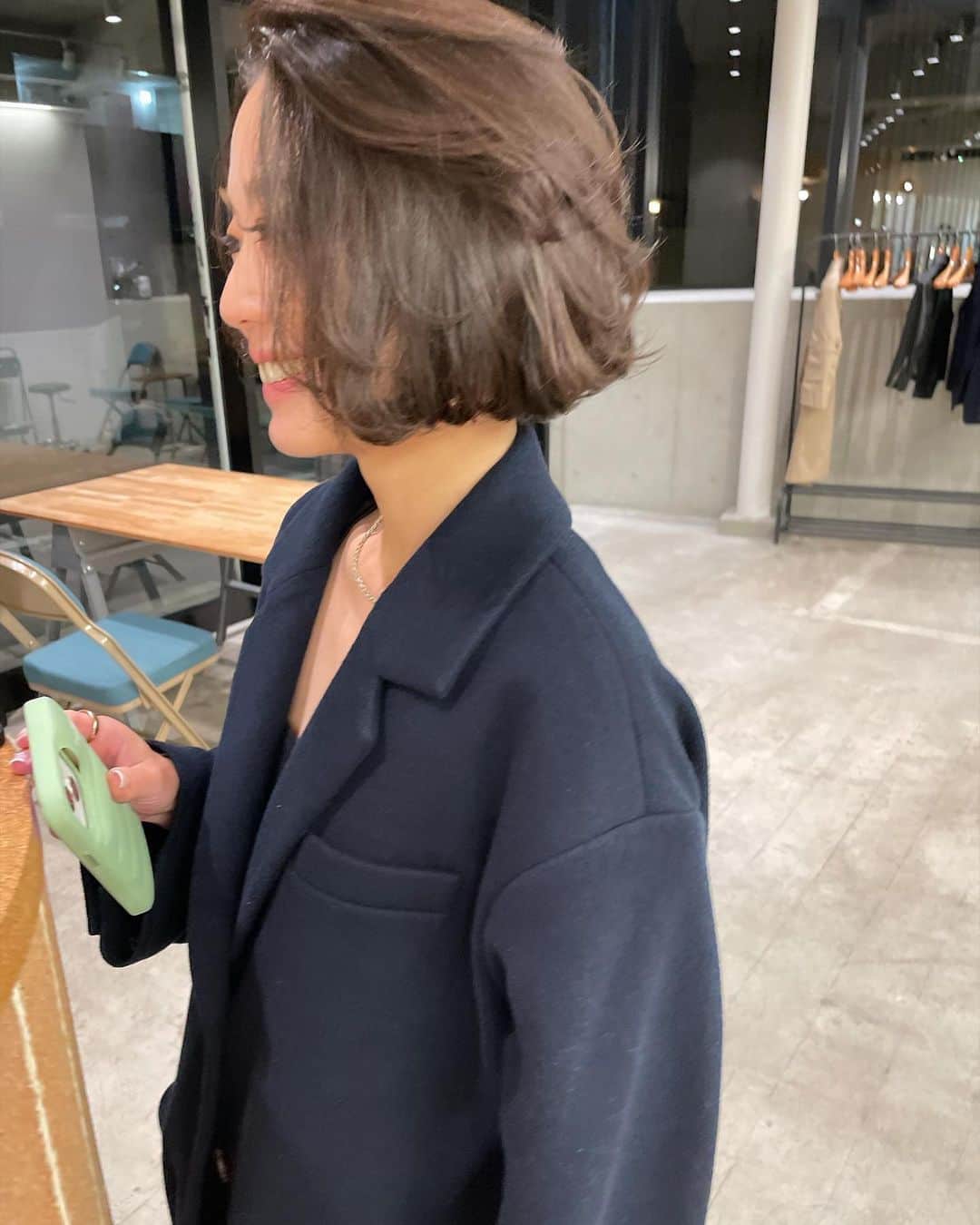 淺川美穂のインスタグラム：「Bob✂︎  LOVE♡」