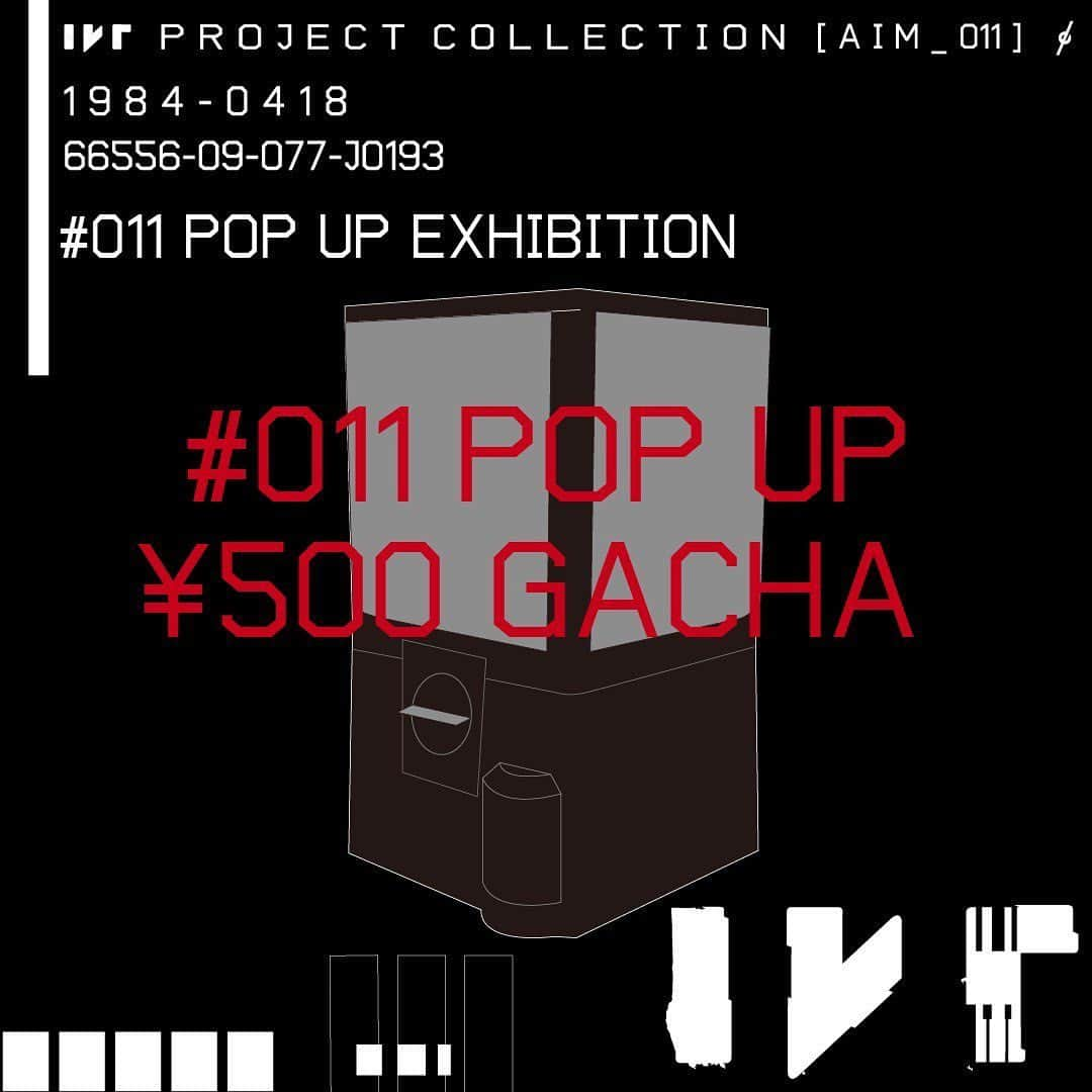 IKEのインスタグラム：「@i_k_e_project_official  COLLECTION #011 ［ AIM + _011 ］  #011 POP UP STORE 11/11(Sat) 12:00 - 19:00 11/12 (Sun) 12:00 - 18:00  ポップアップストアでは実際の商品をご覧いただき、試着することができます。 会場には¥500ガチャの設置もありますので、皆様是非お越しください。  Place : 東京都渋谷区神宮前2-33-5  パークノヴァ Chromatic Gallery  受注期間 11.09(Thu) 19:00 - 11.26(Sun) 23:59  @ike1984official #ike #ike_project #i_k_e  #ike011 #aim+_011 #エイム+_011 #アイケーイー #0418 #mmxxiii #2023 #11th #collection」