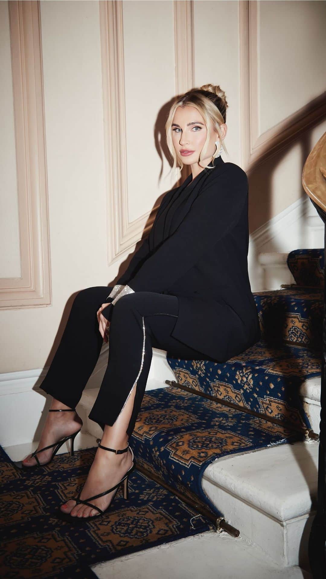 ビリー・フェアーズのインスタグラム：「It’s finally here the party edit of my collection with @georgeatasda 🪩 the pieces are gorgeous and will see you through this sparkle season! ✨ I can’t wait to see what you all think of the collection. Let me know your favourite pieces? 🤍 #MyBrand #BilliexGeorge」
