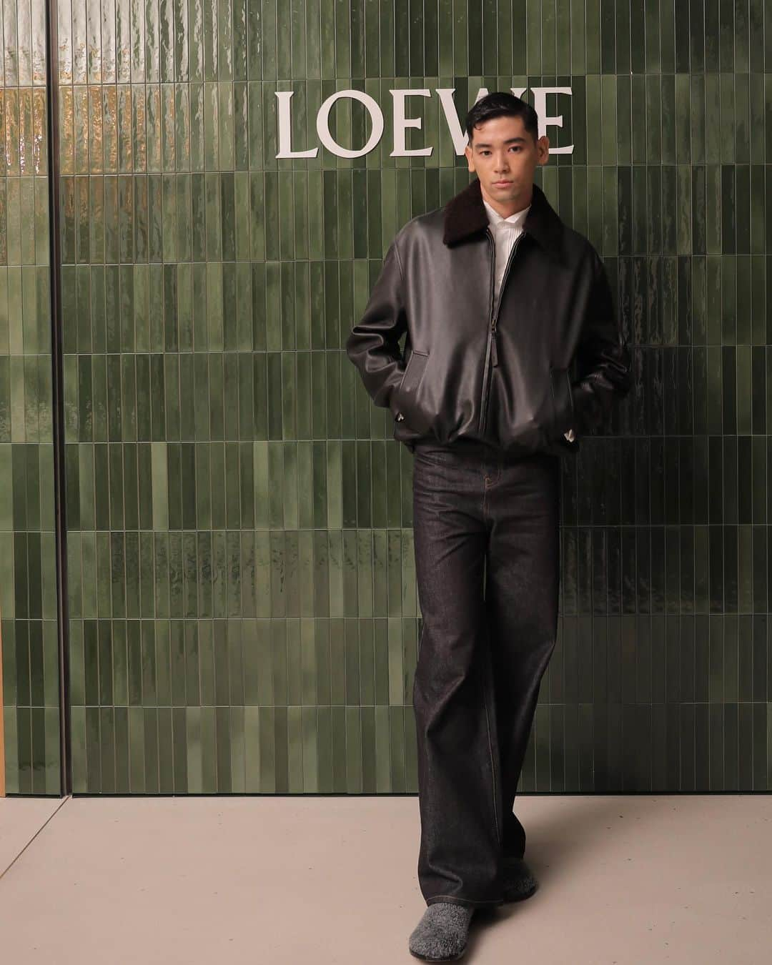 UTAのインスタグラム：「@loewe CASA LOEWE OMOTESANDO Renewal & 50th Anniversary x @suna_fujita   hm&nail: @mifune2014   #loewe #loeweomotesando  #thanksloewe」