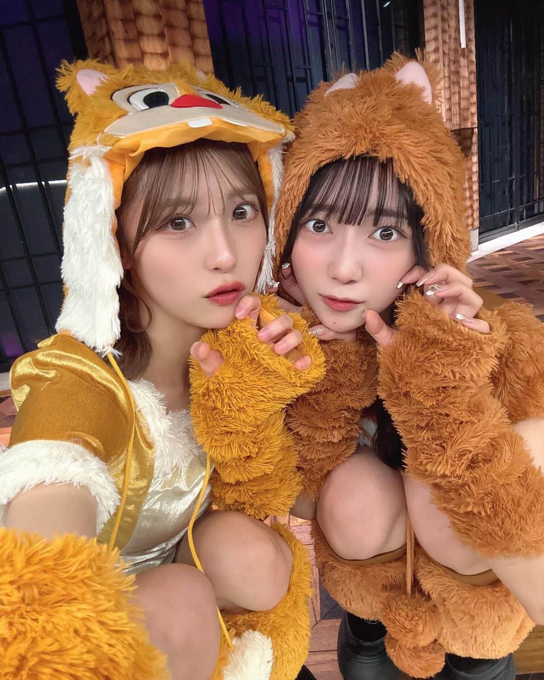 神田風音さんのインスタグラム写真 - (神田風音Instagram)「🐿️💜🩵  ・ ・ #Japanesegirl #Japaneseidol #idol #アイドル #selca #selfie #自撮り #自撮り女子 #いいね返し #follwme #Instagood #instalike #コスプレ #コスプレ女子 #ハロウィンコスプレ #ハロウィン仮装 #costume #halloweencostume #チップとデール #ディズニー #disney」11月9日 20時43分 - fuune_pdq
