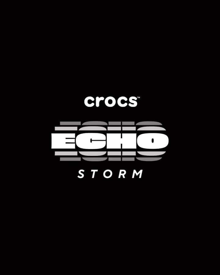 のインスタグラム：「crocs ECHO STORM」