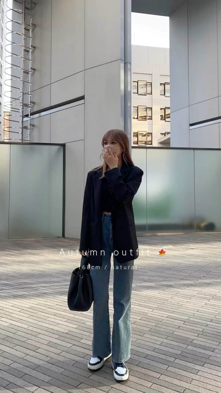 諭吉のインスタグラム：「秋コーデをたくさん🍁✨ #ykth_code」