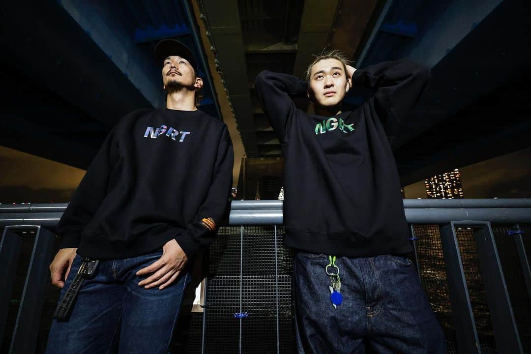 信太弘樹さんのインスタグラム写真 - (信太弘樹Instagram)「Nogret  CREW SWEAT「NGRT」  10.0ozのビックシルエット！  税込¥7.700  カラー Black/Blue Black/Green  サイズ M L XL ＊サイズの詳細はECサイトでご確認下さい。  生地 綿55% ポリエステル45%  #Nogret #ノグレット」11月9日 21時15分 - 33shida