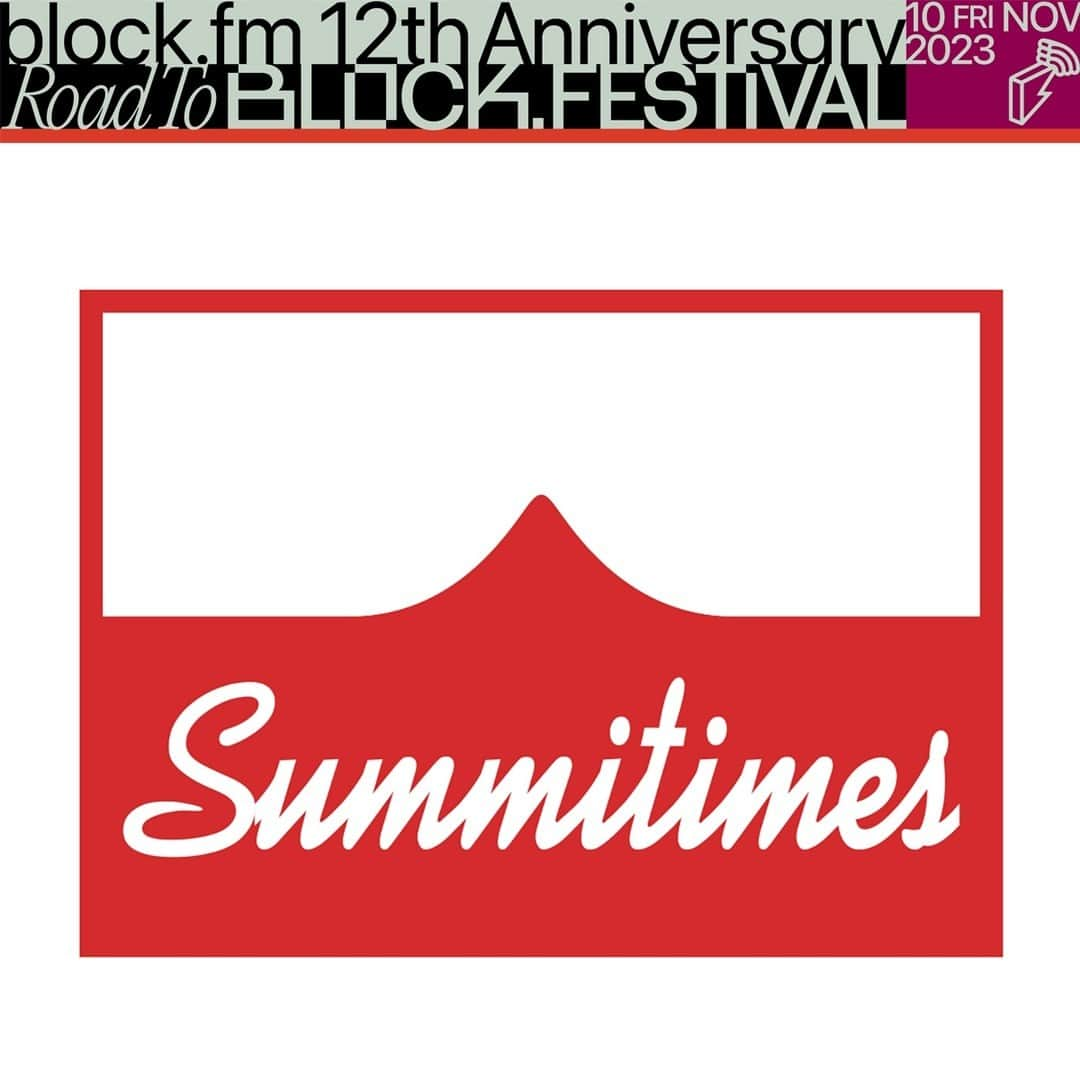 Block.fmさんのインスタグラム写真 - (Block.fmInstagram)「#blockfm 12th Anniversary Road To BLOCK.FESTIVAL⁠ ⁠ ■ARTIST LINE UP⁠ 増田&REN(SUMMIT)⁠ ⁠ @summit_info⁠ @takeya_masuda⁠ @11ren18⁠ ⁠ 11/10(FRI) OPEN 23:00⁠ at WOMB TOKYO⁠ ⁠ INFO：Linkin.bio⁠ ⁠ #BFM12th」11月9日 21時30分 - blockfm