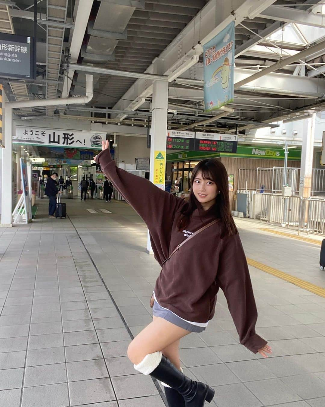 佐藤かれんさんのインスタグラム写真 - (佐藤かれんInstagram)「お仕事で寒河江市にきたー！！！山形すきー！！  また投稿するー！  #山形 #山形観光 #寒河江 #寒河江市 #チェリン #shein購入品 #shein #japanesetrip #yamagata #yamagatagram #東北旅行 #sagae #hotspring #温泉旅行 #温泉 #japan」11月9日 21時37分 - berobero_baaa