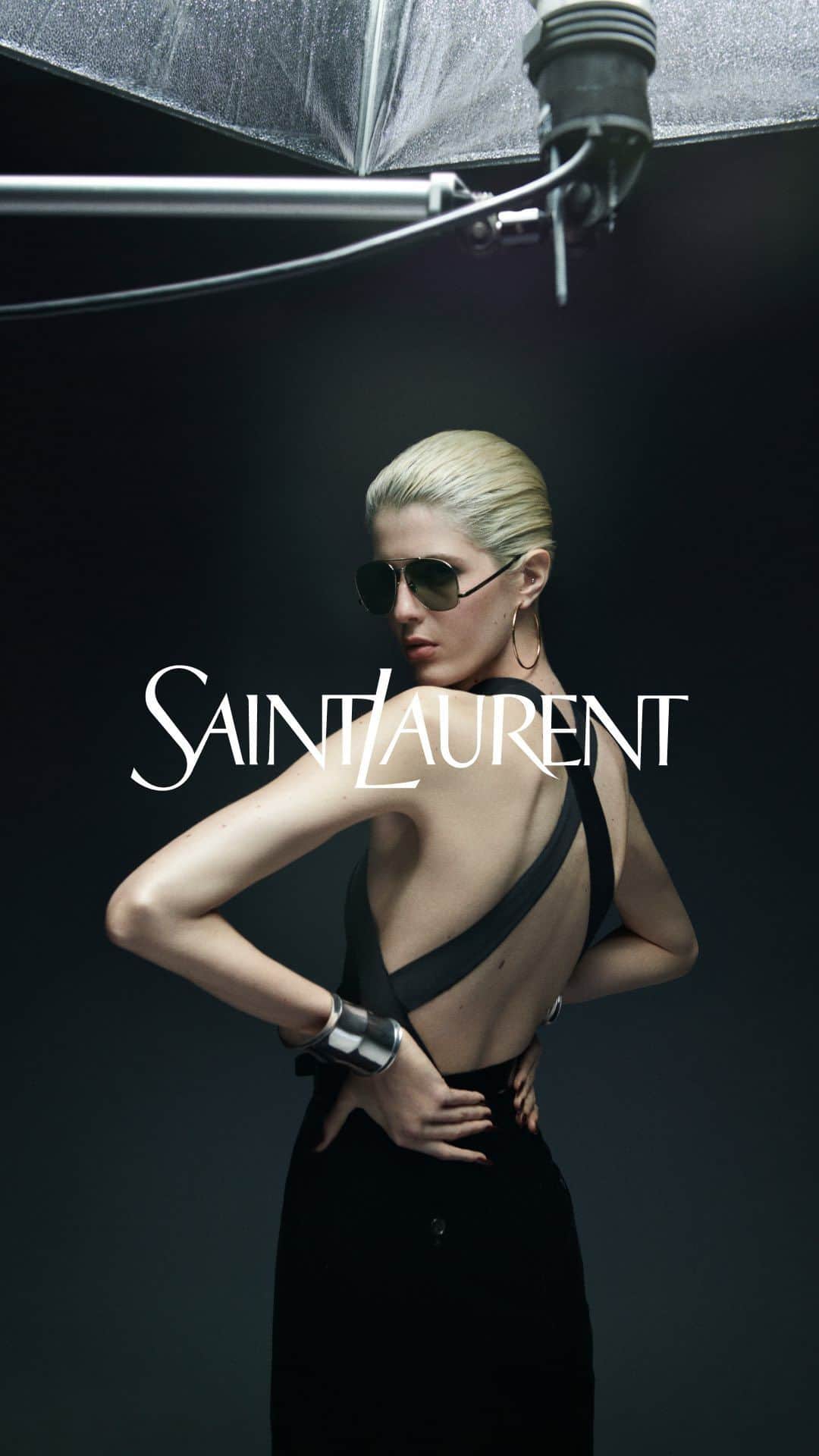 サンローランのインスタグラム：「Anthony Vaccarello presents Saint Laurent Winter 2023, in the form of a short film directed by photographer and film director Glen Luchford   Soundtrack by Bauhaus  #YSL #YvesSaintLaurent #SaintLaurent #YSL51 @anthonyvaccarello  @_glen_luchford」