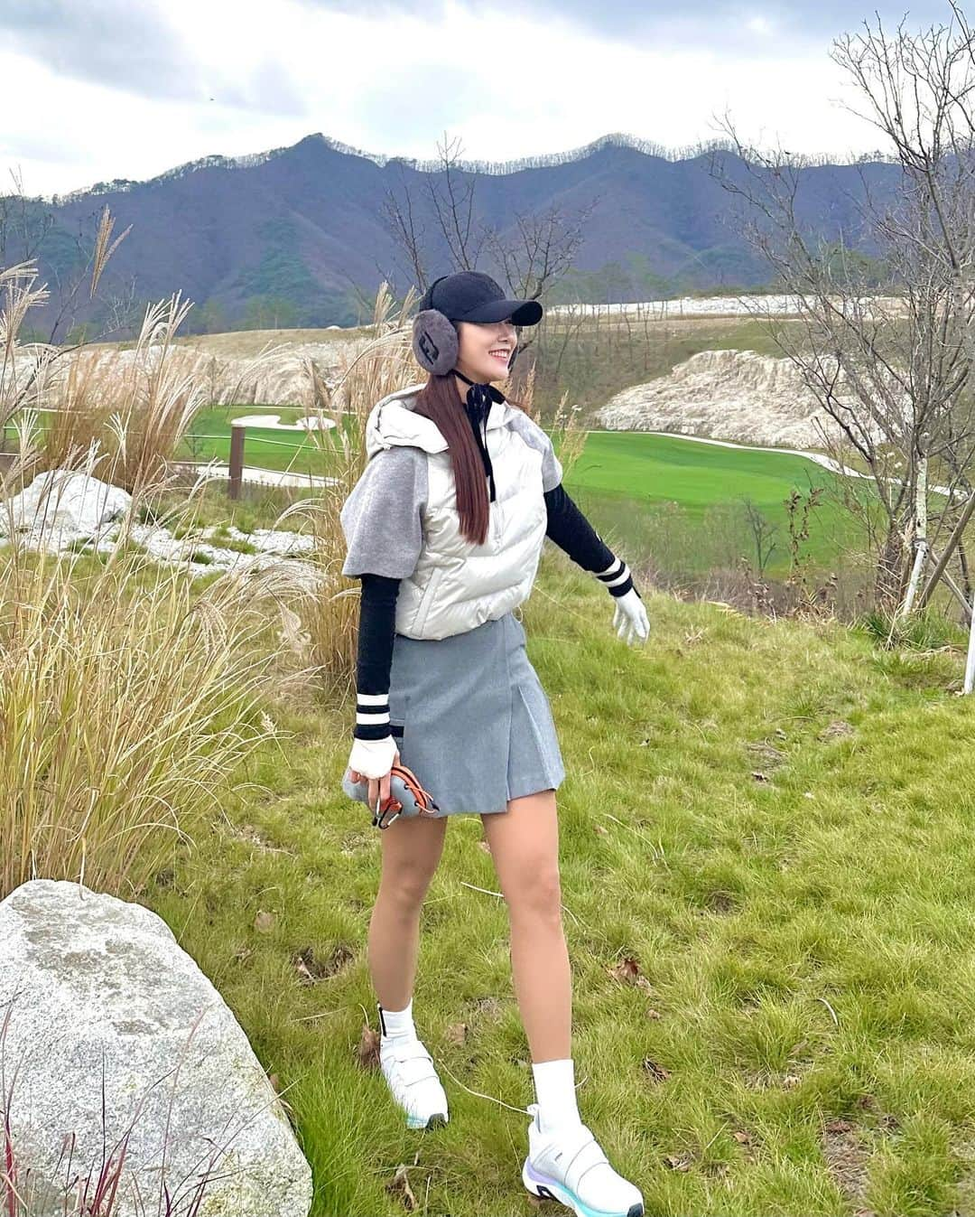 キム・ハヌルさんのインスタグラム写真 - (キム・ハヌルInstagram)「언제나 멋진 성문안cc 🩵  #footjoy #xxio #srixon」11月9日 21時48分 - haneulkim1217