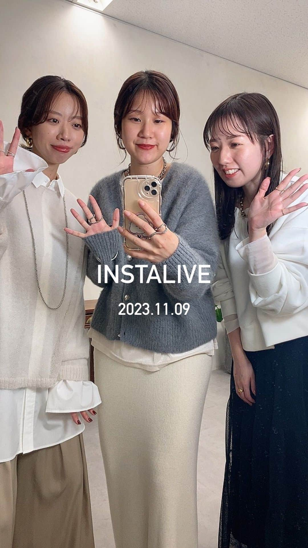 ドゥドゥのインスタグラム：「11/9 インスタLIVE」