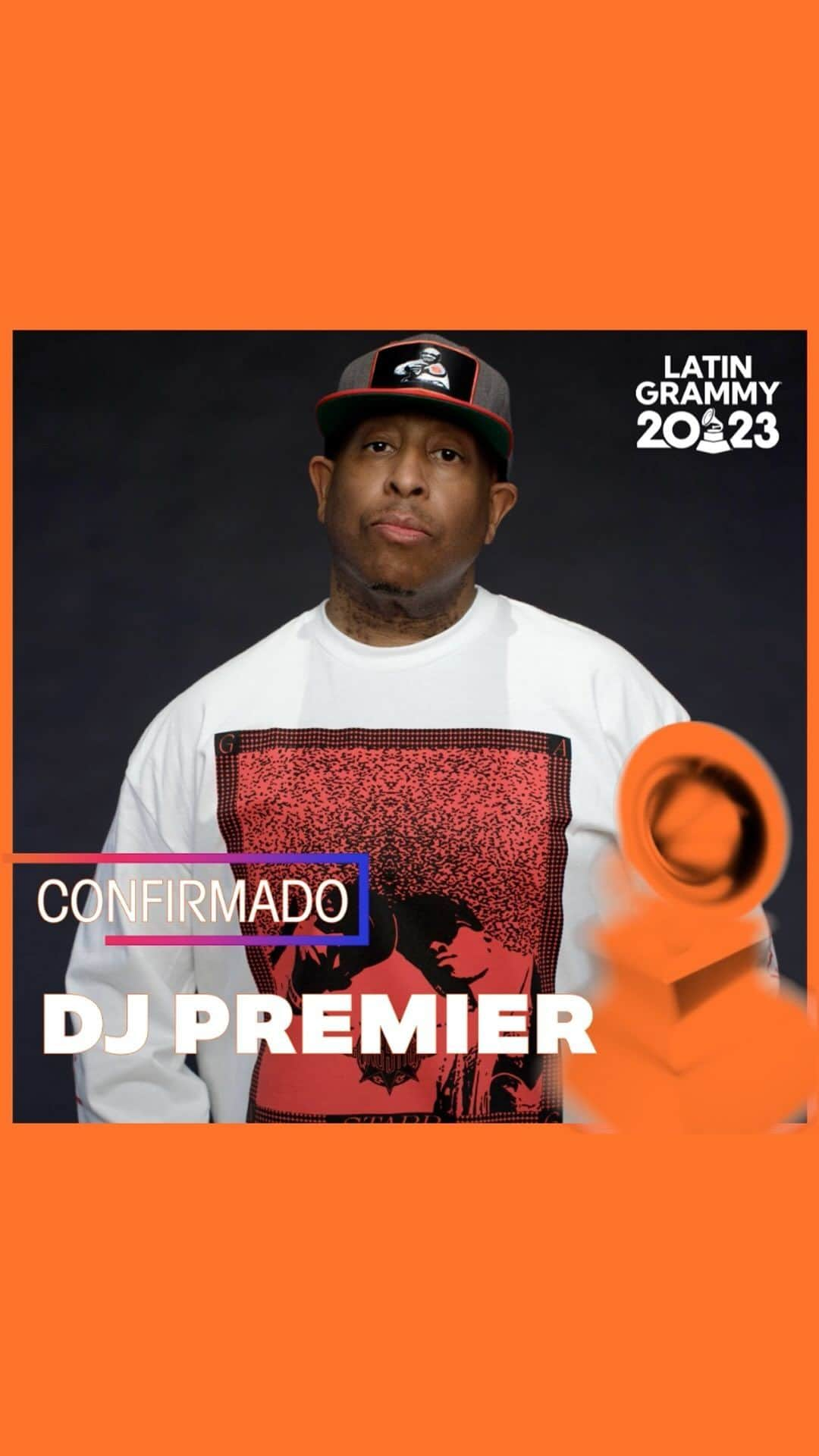 DJプレミアのインスタグラム：「¡CONFIRMADO! 🎶🙌  @djpremier formará parte de la 24.a Entrega Anual del #LatinGRAMMY este 16 de noviembre」