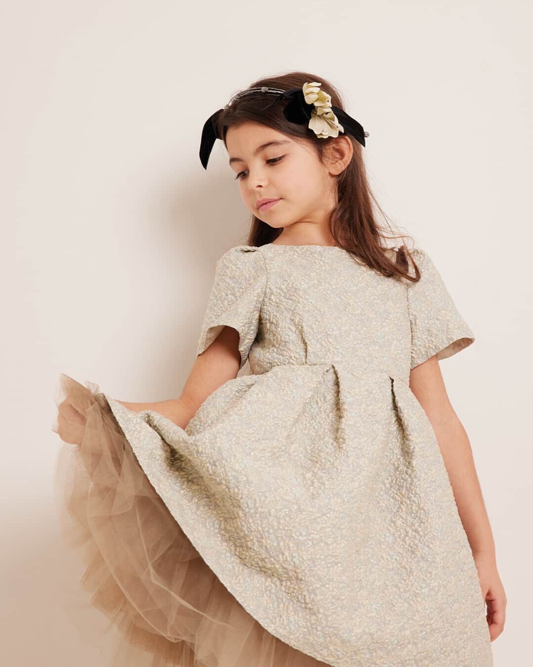 bonpointのインスタグラム：「New Bonpoint FW23 | Made for twirling ​ Your little one will dance the night away in our Ceremony dresses. ​  #Bonpoint #NewCollection #Ceremony」