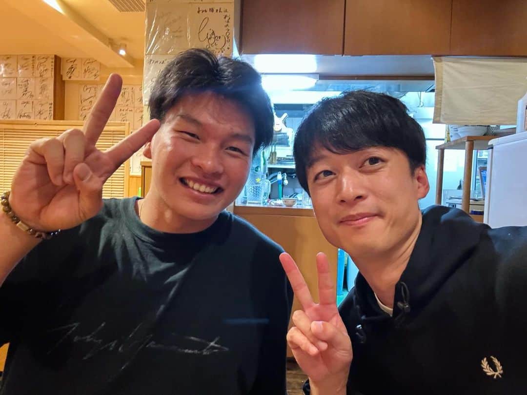 ゴッホ向井ブルーのインスタグラム：「木下元秀！広島に来てから一年目から追えた選手です。これからの活躍も楽しみです☺️」