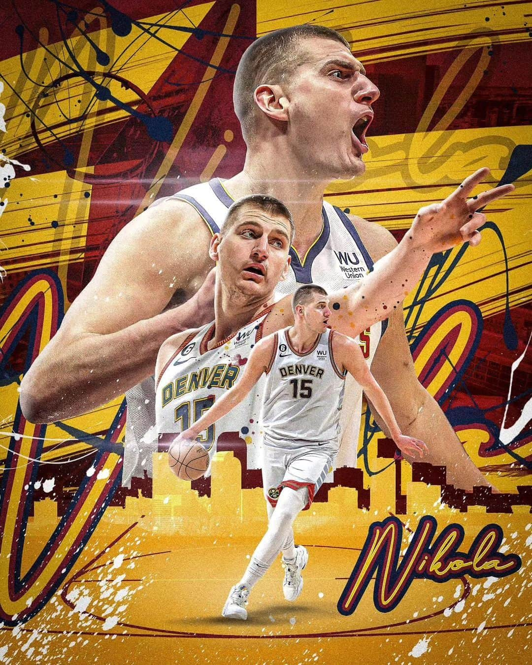 ニコラ・ヨキッチさんのインスタグラム写真 - (ニコラ・ヨキッチInstagram)「Jokic's stats after 9 games this season: 29.1 PPG 12.9 RPG 8.0 APG 62% FGP 3 TD  Best player in the world. 🃏  📷 @thehowcreative . . . #jokic #jokicnikola #joker #nikola #nikolajokic #denver #nuggets #denvernuggets #colorado #nba #basketball #serbia #usa #srbija #sombor #belgrade #beograd #mvp」11月9日 22時15分 - jokicnikolaofficial