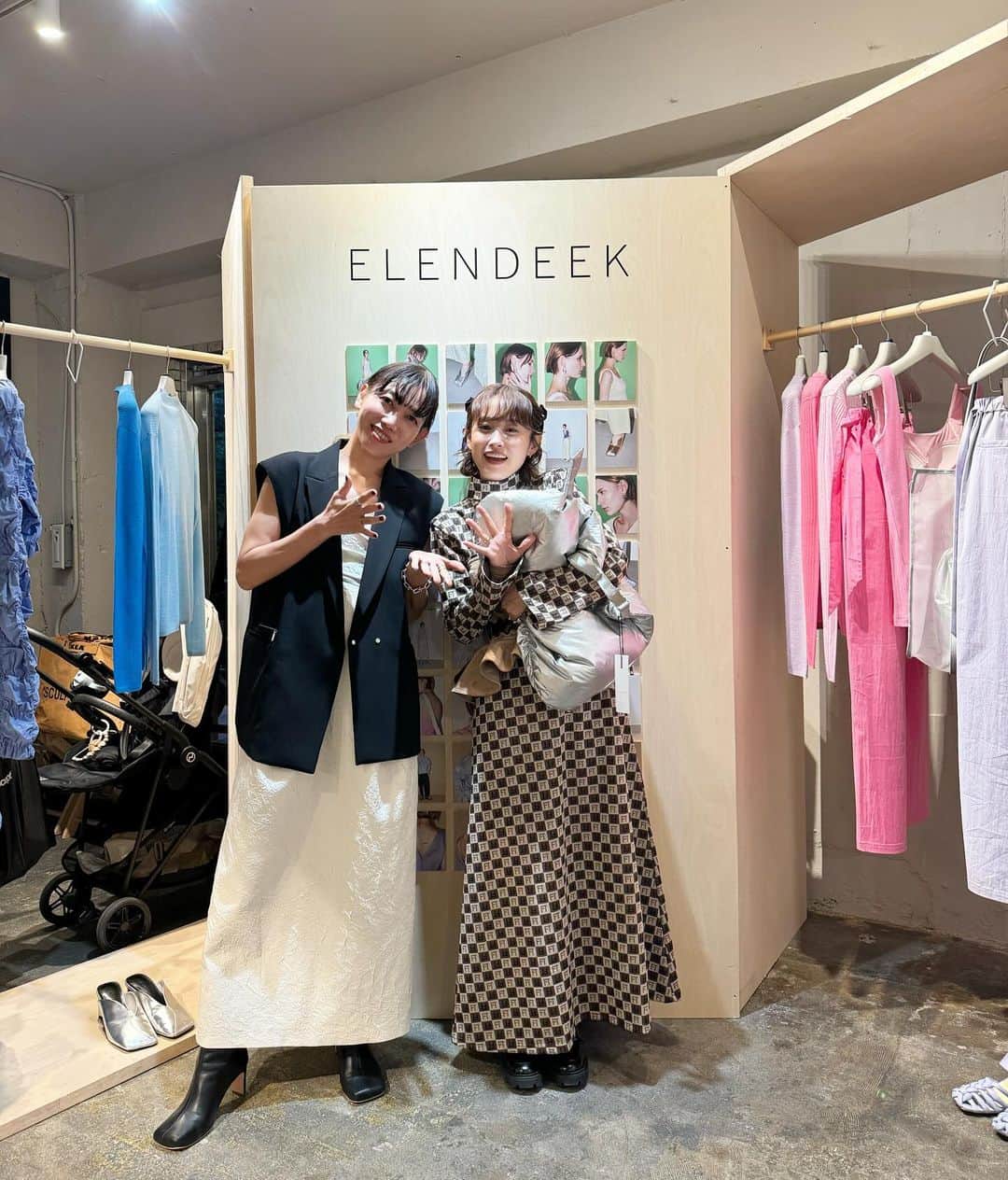 高橋愛さんのインスタグラム写真 - (高橋愛Instagram)「@elendeek 🤍🤍🤍  可愛かった🤭 決められなくて 2色買いしました。  早く着たいな、あのワンピ🤭 買ったのは この2色💚🤎。☺️」11月9日 22時50分 - i_am_takahashi