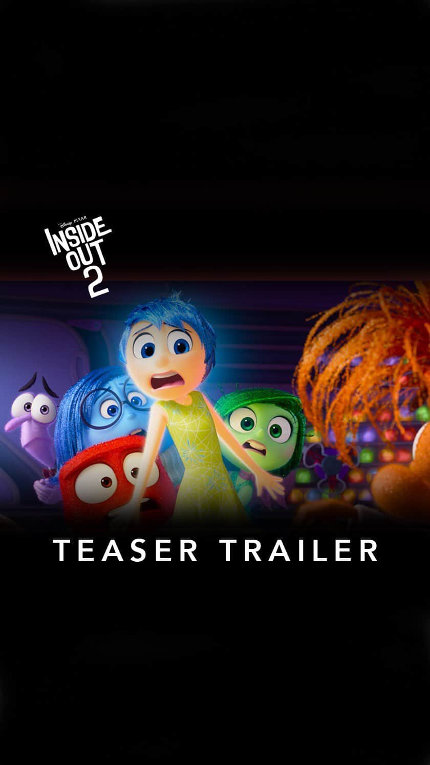 のインスタグラム：「🚧Things are getting messy🚧  Disney and Pixar’s #InsideOut2 is coming to theaters June 2024 with brand new emotions!」