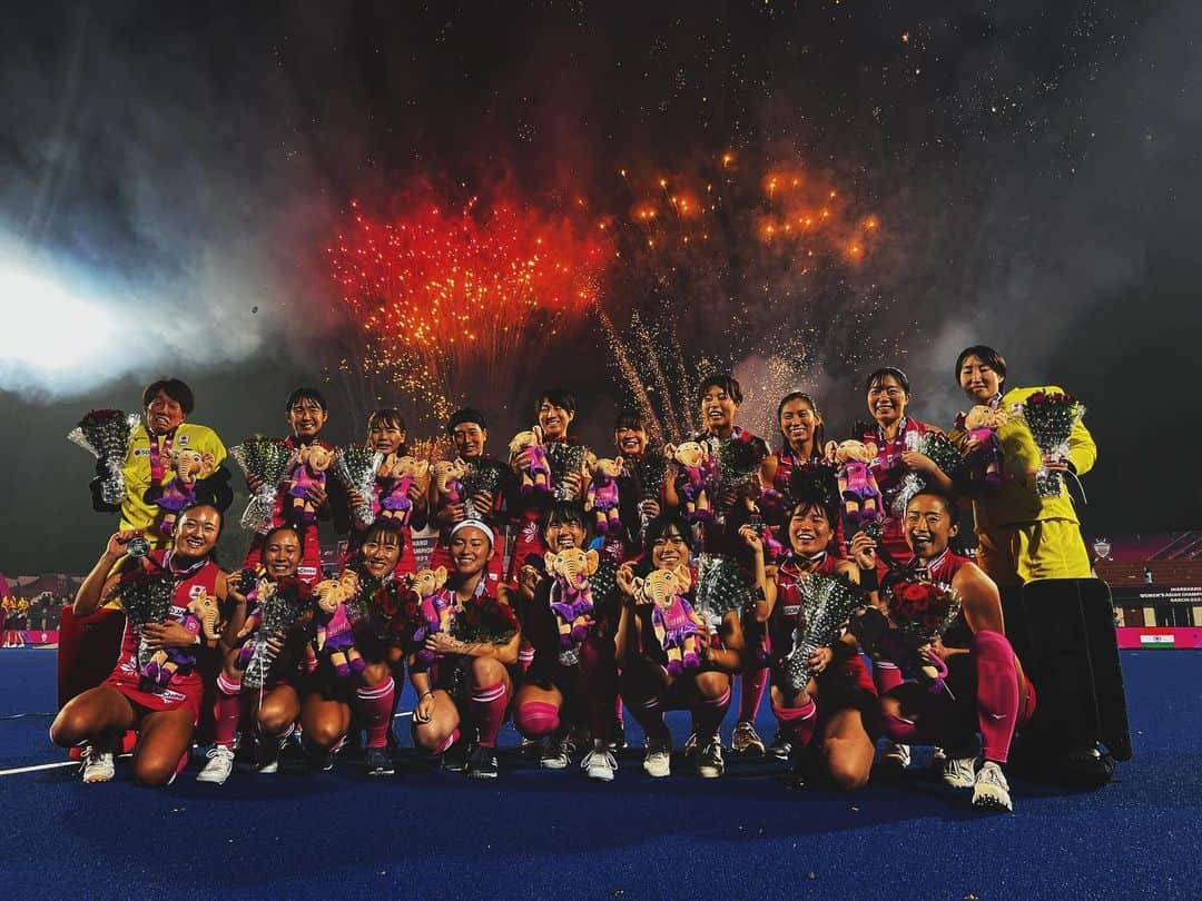 永井友理さんのインスタグラム写真 - (永井友理Instagram)「. Women's Asian Champions Trophy Ranchi 2023  2位🥈悔しい。 1月までにあとほんの少しでも レベルアップして戻ってきます！  またみんなと勝って笑顔で写真撮りたいな。  #jwact2023 #asiahockey #fih#hockey」11月9日 23時25分 - nagai__yuri