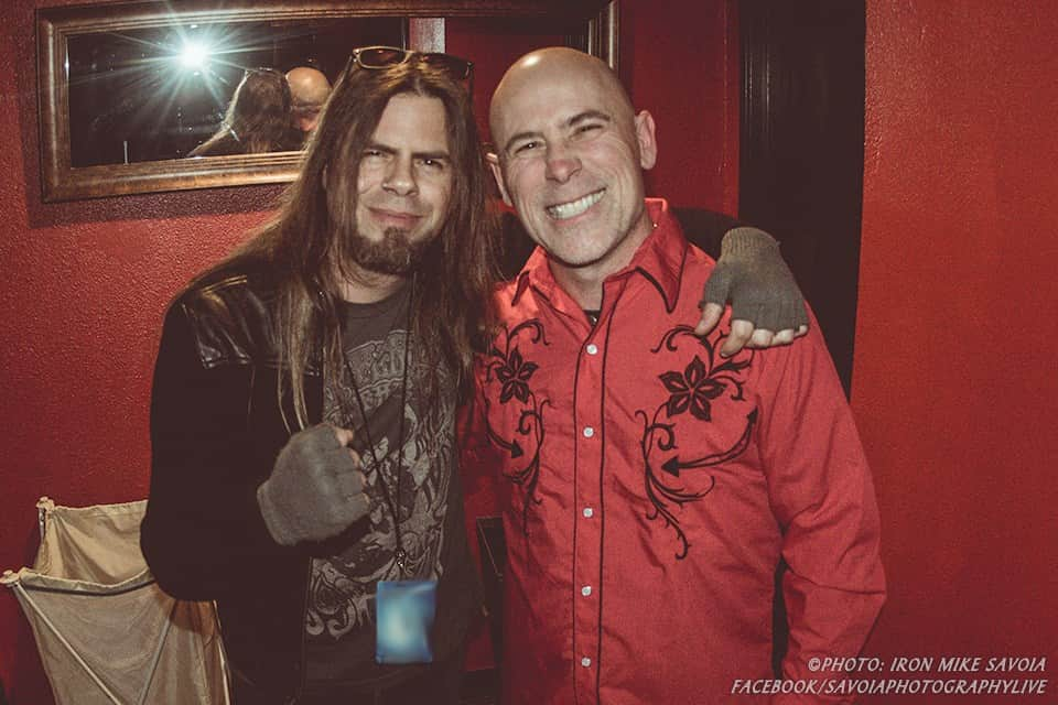 Queensrycheさんのインスタグラム写真 - (QueensrycheInstagram)「#tbt - Todd and John Bush of @thearmoredsaint backstage in Seattle 2016 - we can't wait to join forces again in 2024 🤘(photo credit @savoiaphotographylive) #queensryche #armoredsaint #throwbackthursday #toddlatorre #johnbush #backstage #friends #friendship #singers #vocalists #badasses」11月9日 23時50分 - queensrycheofficial