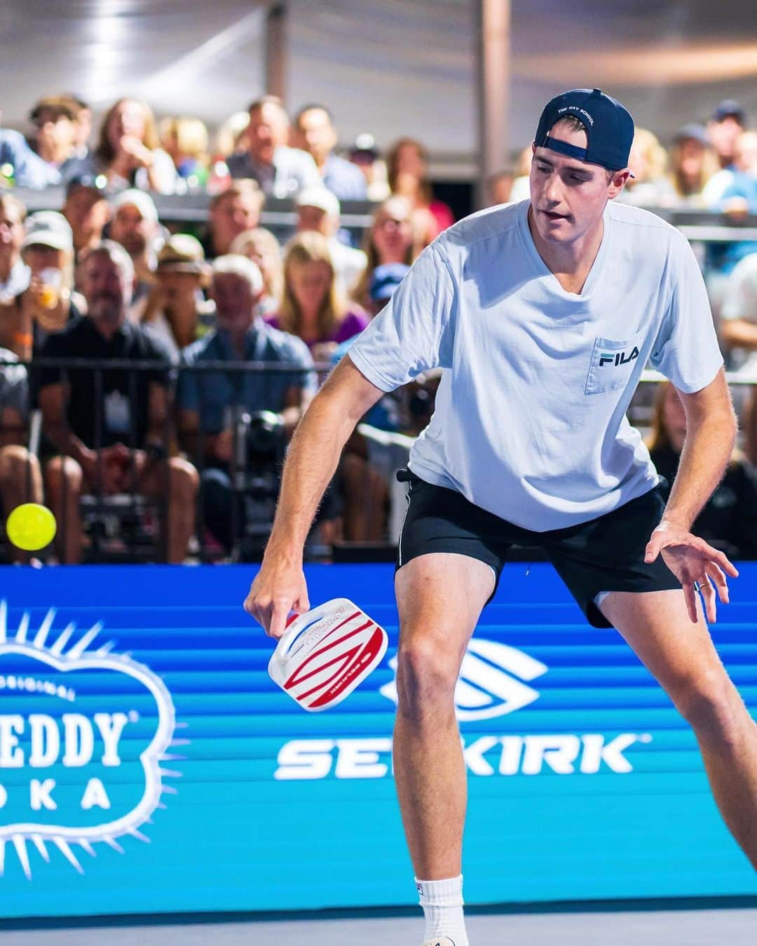 ジョン・イスナーさんのインスタグラム写真 - (ジョン・イスナーInstagram)「Came out of retirement for the night on a new court 👀  #filatennis #filapickleball   📸: @ppatour」11月9日 23時58分 - johnrisner