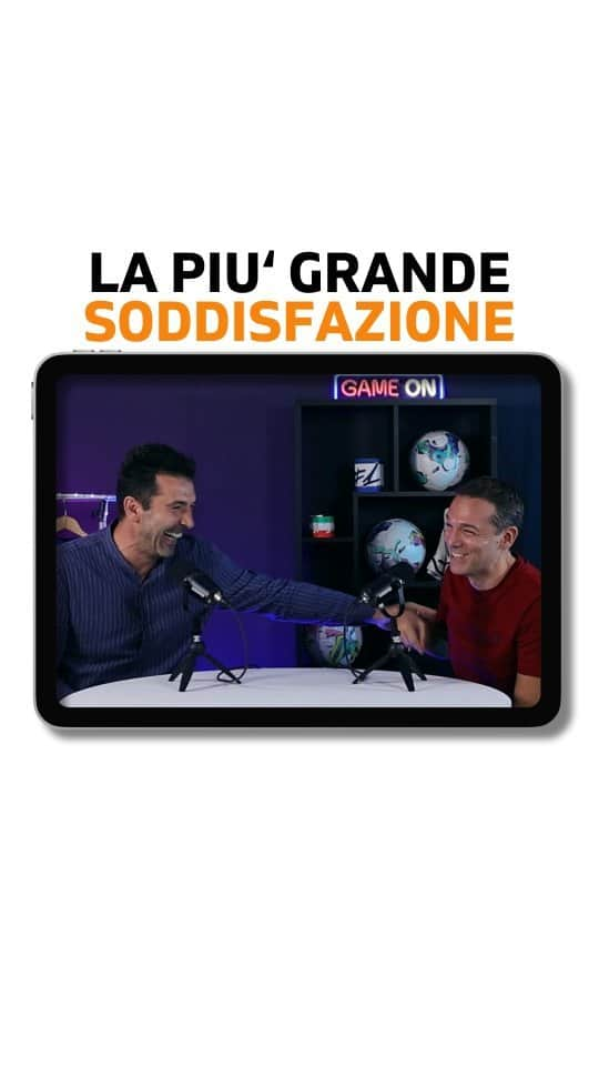 ジャンルイジ・ブッフォンのインスタグラム：「La soddisfazione più grande per @gianluigibuffon.」