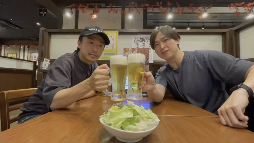 山崎勝之のインスタグラム：「オールアップ！ おつかれさまでした！」