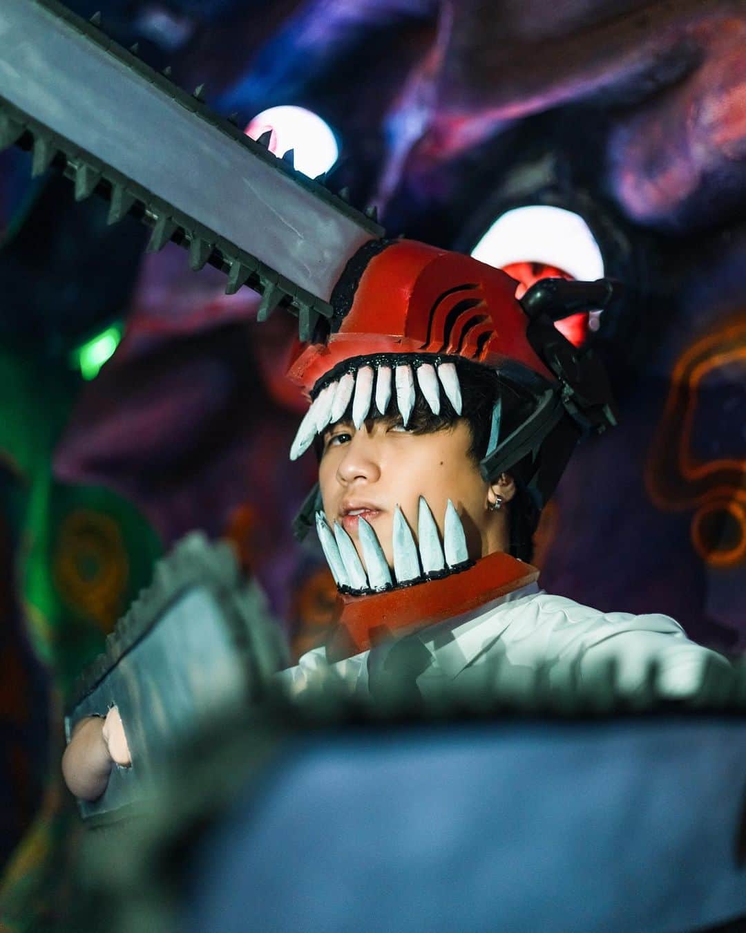 Ranz Kyleのインスタグラム：「Denji, Chainsaw man! #halloween2023」