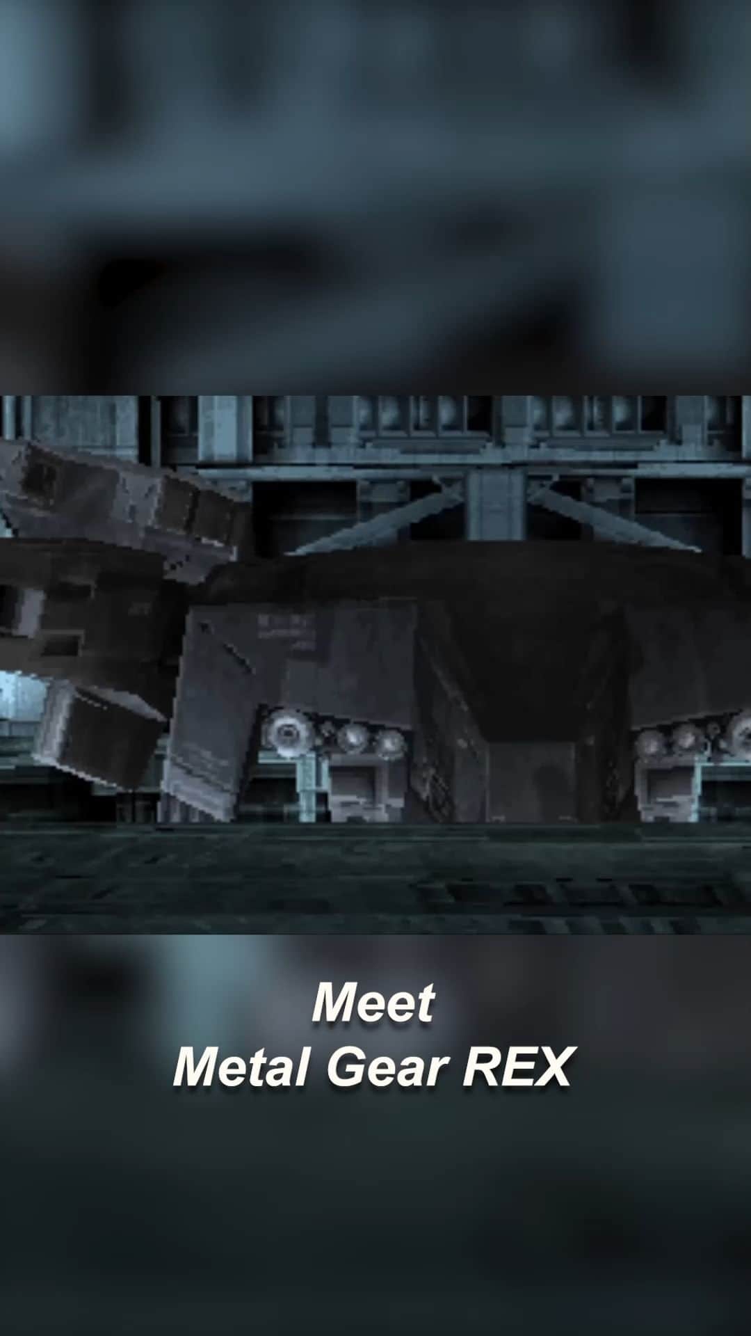 KONAMIのインスタグラム：「What was your reaction when you first saw Metal Gear REX?  #SolidSnake #MetalGearSolid #MetalGear」