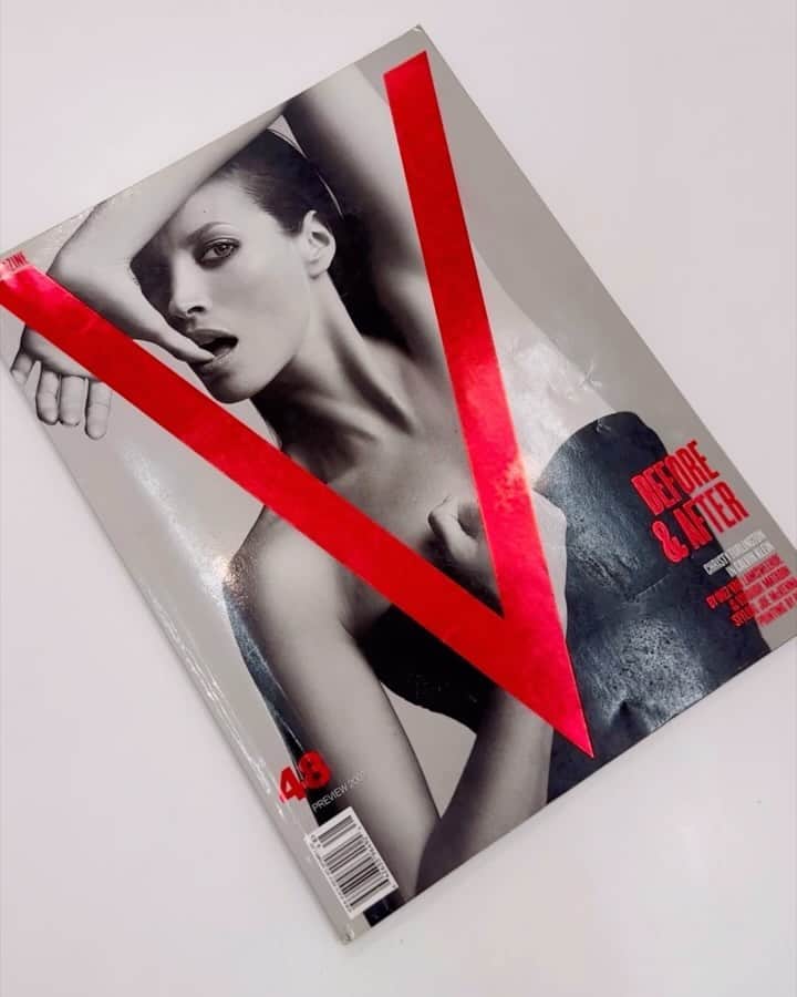 V Magazineのインスタグラム：「#CollectorsClub | Surprise! V Magazine is ringing in the holidays early with a special gift for our devoted readers and fellow fashion devotees. Leading up to the new year, we are going back into our archive to unearth limited, rare copies of some of our issues for a limited time only.  Re-Introducing: V48 starring muse @cturlington!  For our kickoff to Fall 2007, V tapped photographers Inez and Vinoodh to capture thirty-three women in their studio–all artists, musicians, ladies about town, and a whole lot of today’s hottest models–while stylist Joe McKenna and the photography duo captured each one just as she walked in the door and after being decked out in fall’s finest looks. Alongside the massive editorial, the issue features Hedi Slimane’s latest “Rock Diary”, our tribute to Isabella Blow, and much more.  Looking to add this to your collection? Only one copy of this issue will be sold. Head to shop.vmagazine.com (link in bio) to purchase V48 Fall Preview 2007.」