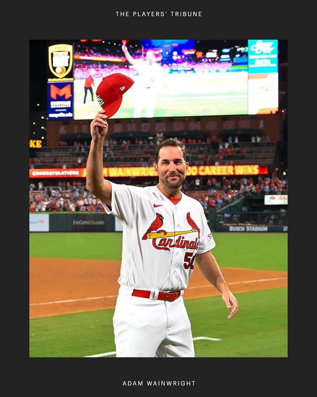 セントルイス・カージナルスさんのインスタグラム写真 - (セントルイス・カージナルスInstagram)「“You were there with me every pitch.”⁠ ⁠ Adam Wainwright pens a thank you letter to @cardinals fans. ❤️ (Link in bio) • 📸: Jonathan Daniel/Getty Images, Joe Puetz/Getty Images」11月10日 1時40分 - cardinals