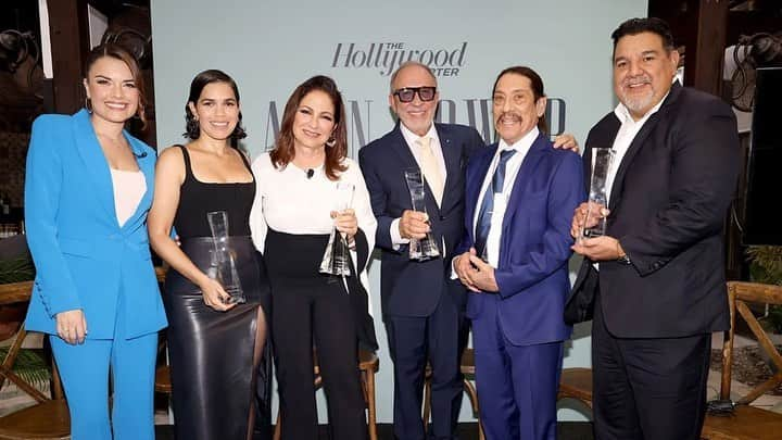 ダニー・トレホのインスタグラム：「Thank you @HollywoodReporter for the honor and recognition of being include with these trailblazers! Full article ➡️ *Link in Bio*  Photo by: @altaimages  #latinpower #thr #thehollywoodreporter」