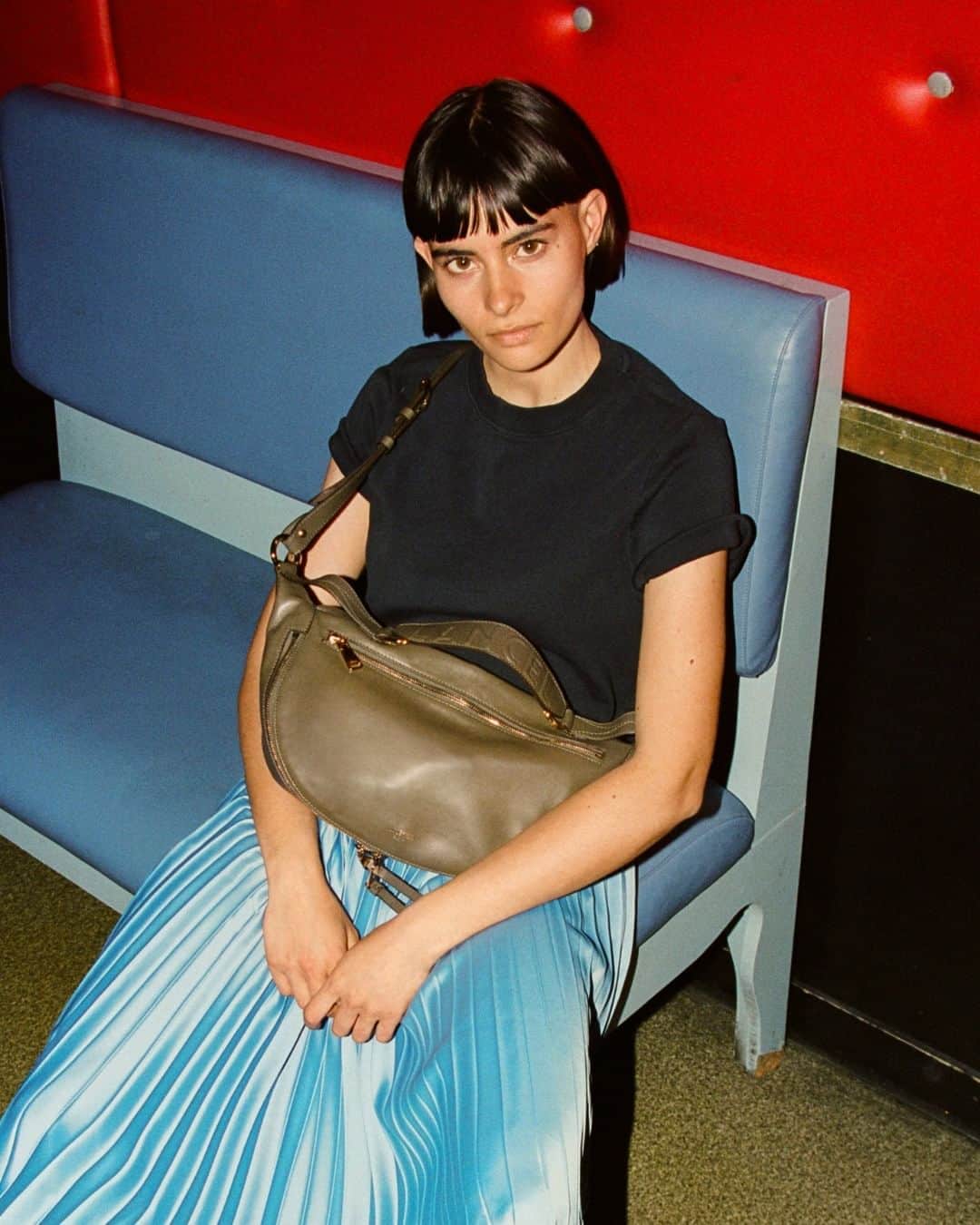 のインスタグラム：「Never without my Origami  #LancelParis #LancelTwist #OrigamiByLancel」