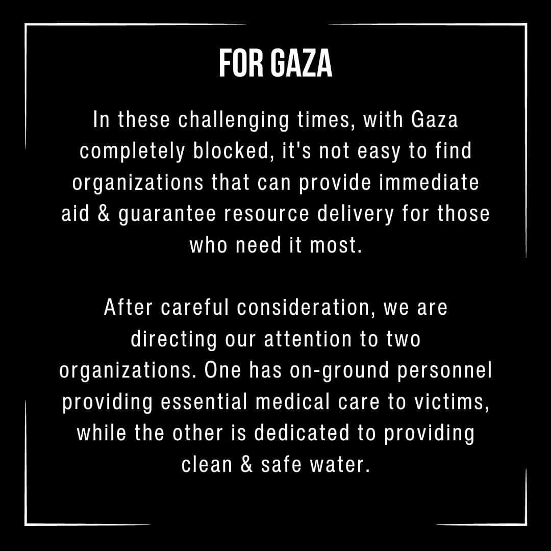 Huda Kattanさんのインスタグラム写真 - (Huda KattanInstagram)「We wanted to share an update on our donation and who we are partnering with. It’s been very difficult to find the right organizations that can reach the people of Gaza These are the organizations that we will be donating to @doctorswithoutborders & @humanappeal」11月10日 2時02分 - hudabeauty