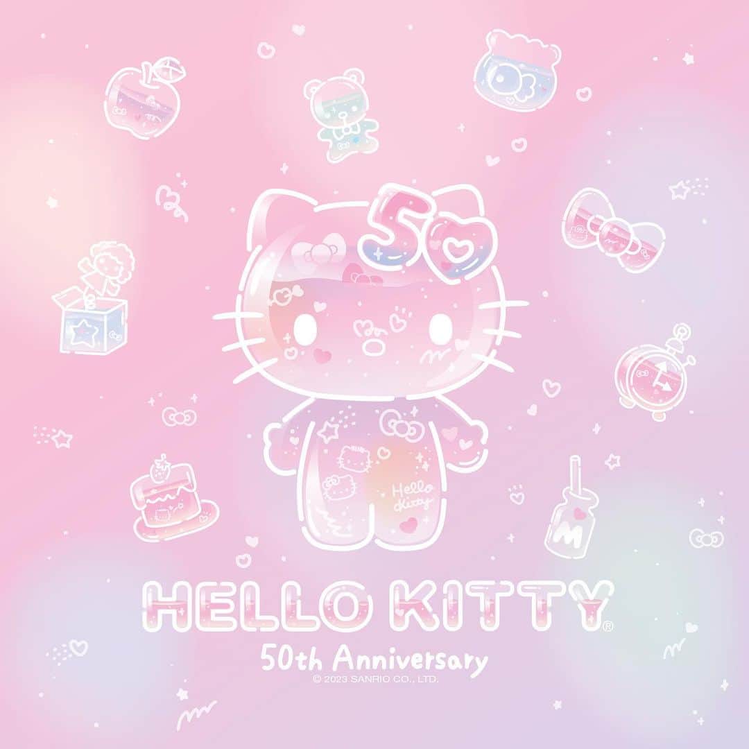 Hello Kittyのインスタグラム：「New month, new @HelloKitty phone backgrounds 📱 Visit the link in bio to download your favorite wallpaper or head over to stories ✨ #SanrioFOTM」