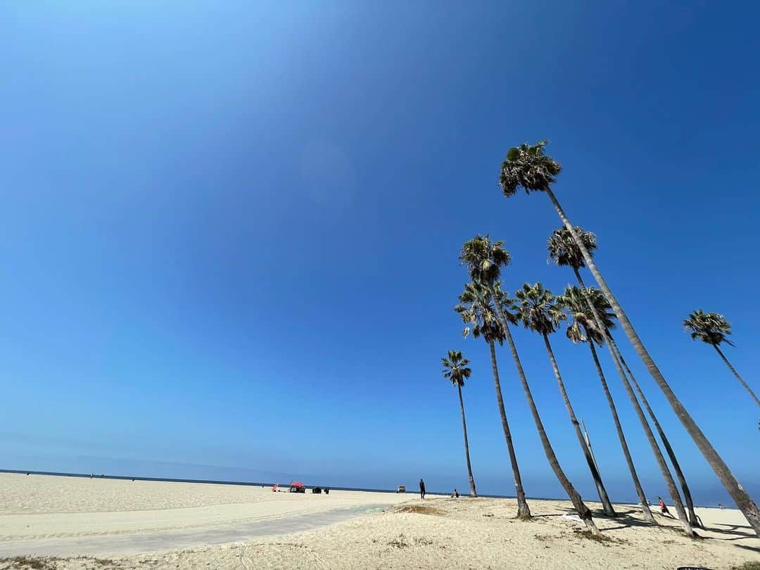 片山萌美のインスタグラム：「🥂🌴  #定期的nature  #losangeles #venicebeach」