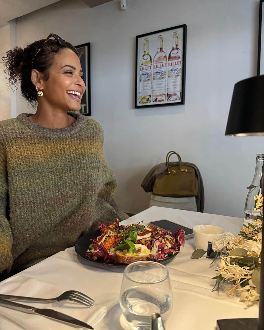 クリスティーナ・ミリアンのインスタグラム：「Good food, Good Mood」