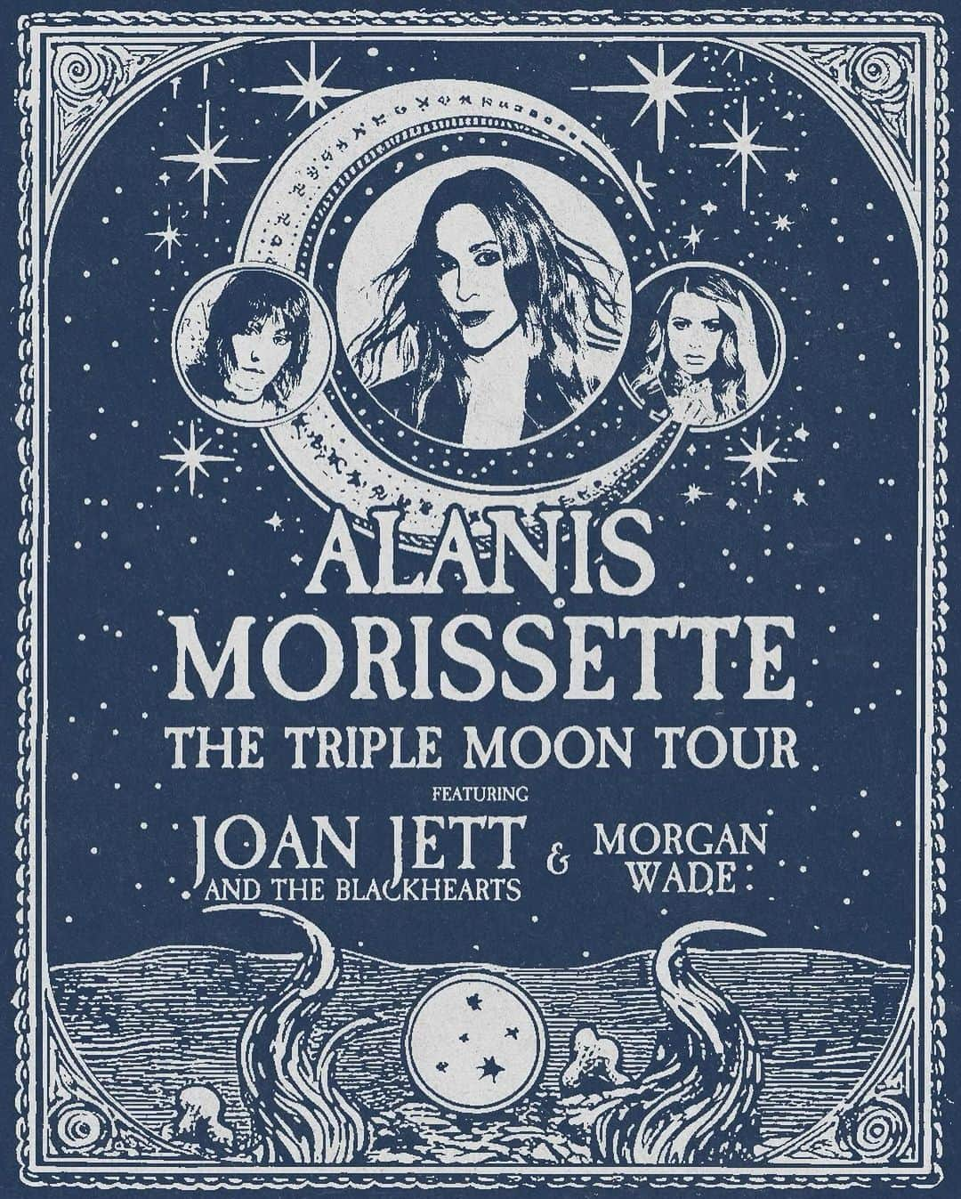 アラニス・モリセットさんのインスタグラム写真 - (アラニス・モリセットInstagram)「been teeming to share this news with you ✨✨ going out on “the Triple Moon Tour” with the amazing @joanjett & @morganwademusic this summer 🌕🌕🌕 🔥🔥🔥😎😎😎 sign up to my mailing list by tues, 11/14 for first access to the pre-sale happening next weds, 11/15 @ 10am local. codes will be sent out around 10pm ET/7pm PT on 11/14 (link in bio)   general on sale is fri, 11/17 @ 10am local.  #sisterhoodsaves ☀️☀️☀️👐🏻👐🏻👐🏻」11月10日 2時52分 - alanis