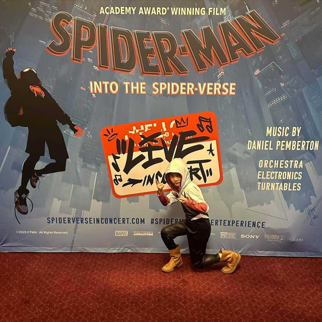 陳冠希のインスタグラム：「GHOST SPIDER aka GWENDALAIA / ALAIA ASKS “WHO GON COME TEST ME DADDY?” 😜😅」