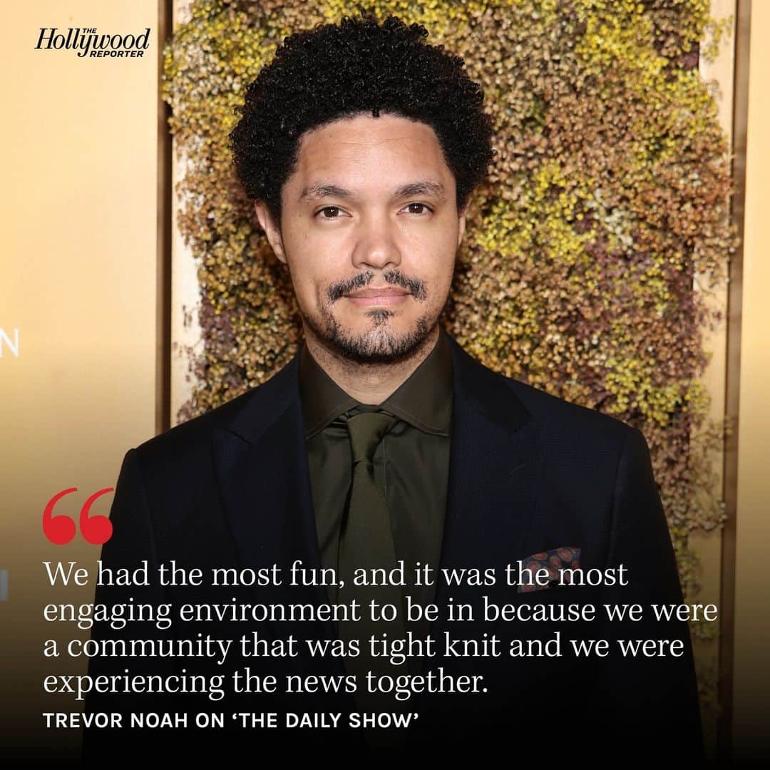ハリウッド・リポーターのインスタグラム：「#TrevorNoah sort of, kind of misses #TheDailyShow or at least having a regular platform, which should change now that he's releasing a weekly podcast with Spotify. ⁠ ⁠ "The thing I miss most is easily the team and the people I worked with every day," he says. But as the comedian is readying for his new podcast 'What Now? with Trevor Noah,' Noah says "What I love about being in a space where you can speak to somebody for an extended period of time is that you can get to know them. You can get a deeper understanding of how they see the world and maybe even talk about how they feel about how the world sees them." For his full interview with THR, hit the link in bio.」