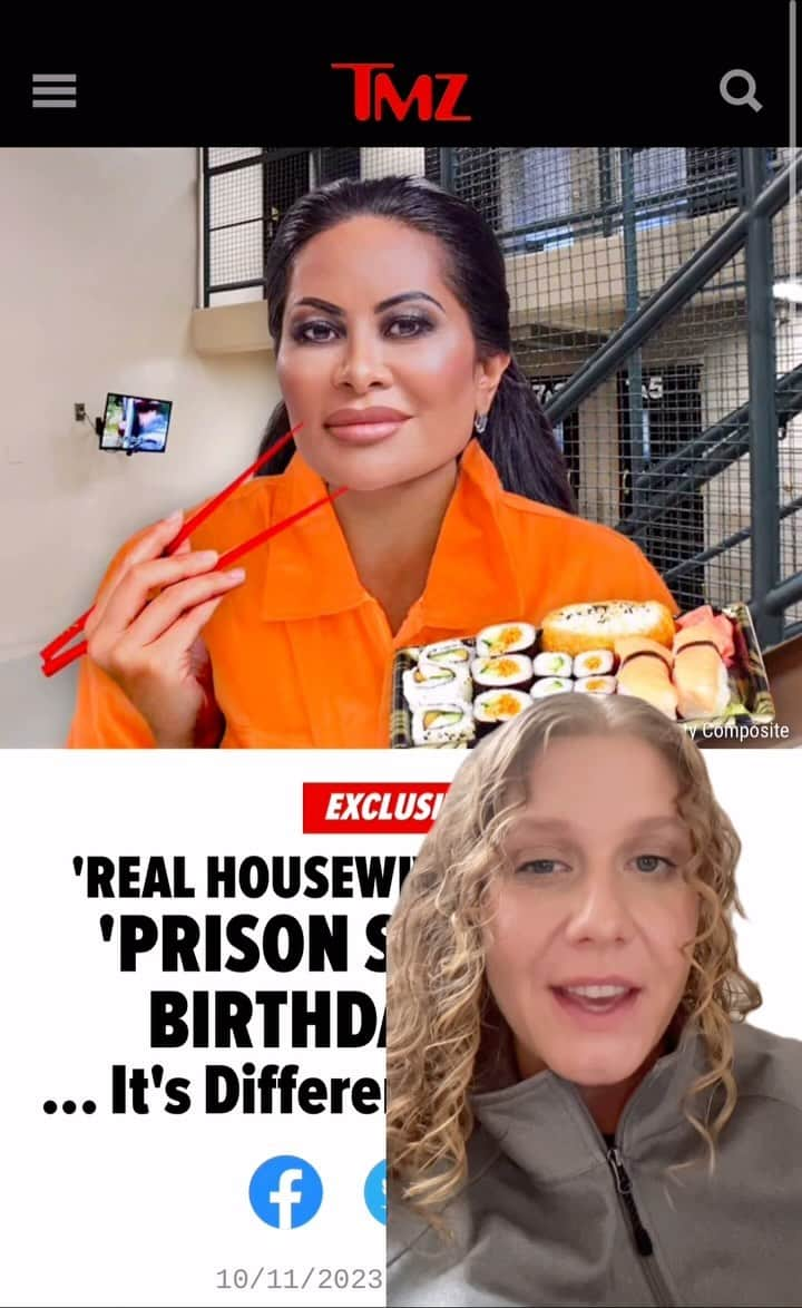 Huffington Postのインスタグラム：「Former reality star Jen Shah reportedly got sushi in prison for her birthday.  The “Real Housewives of Salt Lake City” star was sentenced to six-and-a-half years in prison earlier this year after pleading guilty to her involvement in a nationwide, long-running telemarketing scheme that largely targeted senior citizens.  We asked her former Bravo castmates Heather Gay, Whitney Rose, Angie Katsanevas and Meredith Marks what they would get for their birthday meal in prison.   #bravocon #rhoslc」