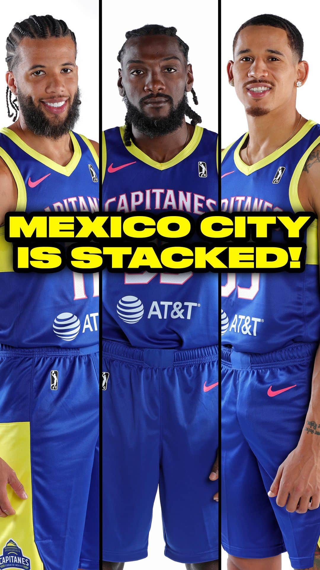 NBAのインスタグラム：「Mexico City is full of talented hoopers - and they’re not only on tonight’s #NBAenMexico teams! @capitanescdmx have a LOADED roster of former NBA players this year. Headlined by Kenneth Faried, @NBA ROY Michael Carter-Williams, Trey Burke, and 2022 champion Juan Toscano-Anderson, the Capitanes will be must-see TV during the 2023-24 season.  Watch @atlhawks vs. @orlandomagic at 9:30 pm/et on @nbatv.」