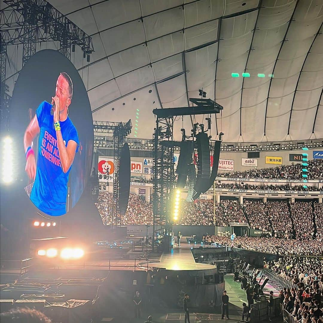 柴田聡さんのインスタグラム写真 - (柴田聡Instagram)「とにかく So Wonderful！！！！ 言葉が見つかりません、、、  #coldplay  #opact #YOASOBI も #良かった」11月10日 5時55分 - satorushiba