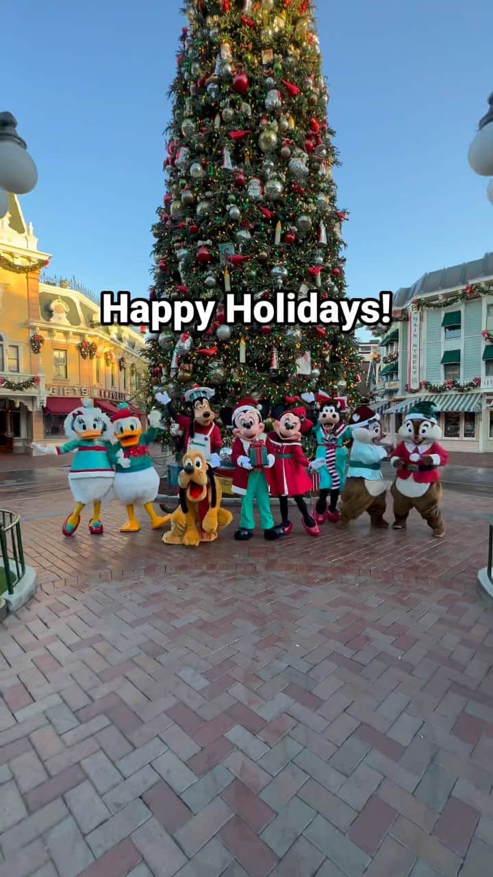 ディズニーランドのインスタグラム：「These new Holiday fits are 😍❄️#Disney #DisneyParks #Disneyland #MickeyMouse #Holidays #ChristmasTree」
