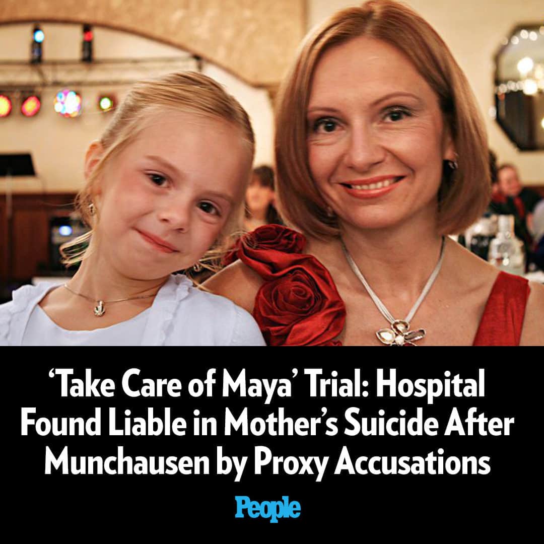 People Magazineのインスタグラム：「Johns Hopkins Children's Hospital in Florida has been found liable in the wrongful death of Beata Kowalski, who died by suicide and whose ordeal was chronicled in the Netflix documentary 'Take Care of Maya.' Tap our bio link for more details. | 📷: Jack Kowalski」