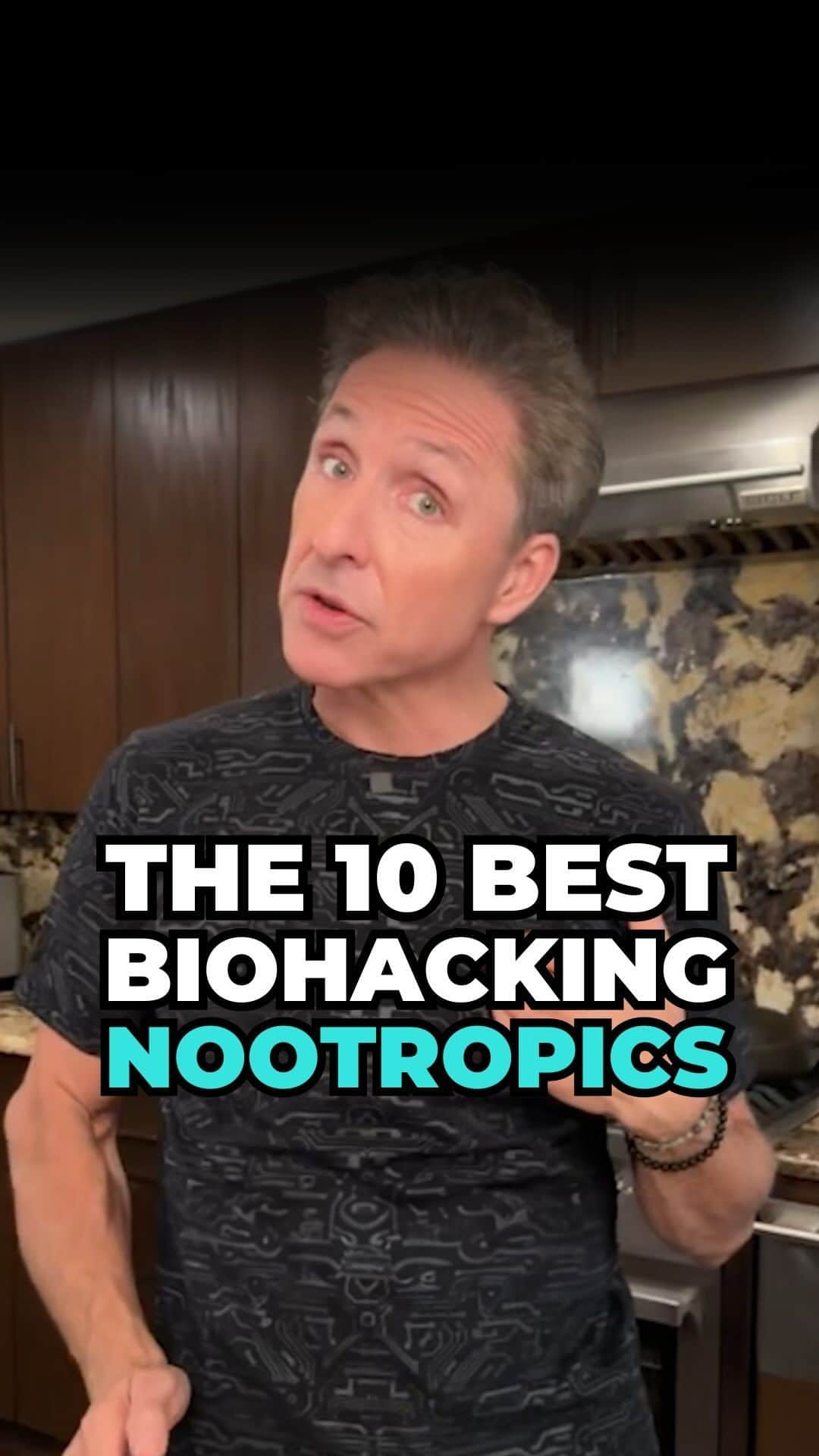 デイヴ・アスプリーのインスタグラム：「The 10 BEST biohacking nootropics worth trying to make your brain work better:  L-Tyrosine. Acetyl L-Carnitine. Caffeine.  Nicotine. CDP Choline. Rhodiola Rosea. Creatine. Water with electrolytes. Salt. Lion’s mane.  Have you tried any of these? 👇🏼  #daveasprey #biohacking #biohacker #biohacked #nootropics #brainhealth #brainimprovement #nootropic」