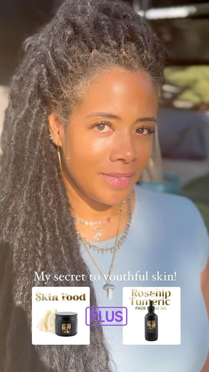 ケリスのインスタグラム：「My secret to Beautiful, youthful skin ❤️ try it! I guarantee you will@see and feel the difference. #skin #beauty #beautiful #skincare」