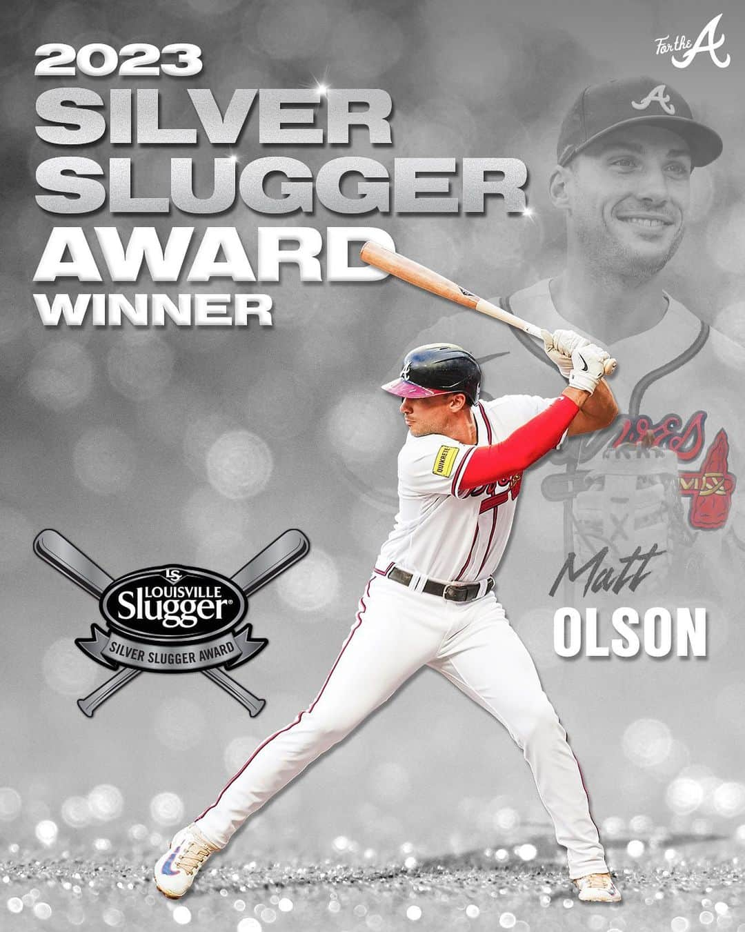 アトランタ・ブレーブスさんのインスタグラム写真 - (アトランタ・ブレーブスInstagram)「Congrats to @matt_olson21 on being named a 2023 Silver Slugger!」11月10日 8時40分 - braves