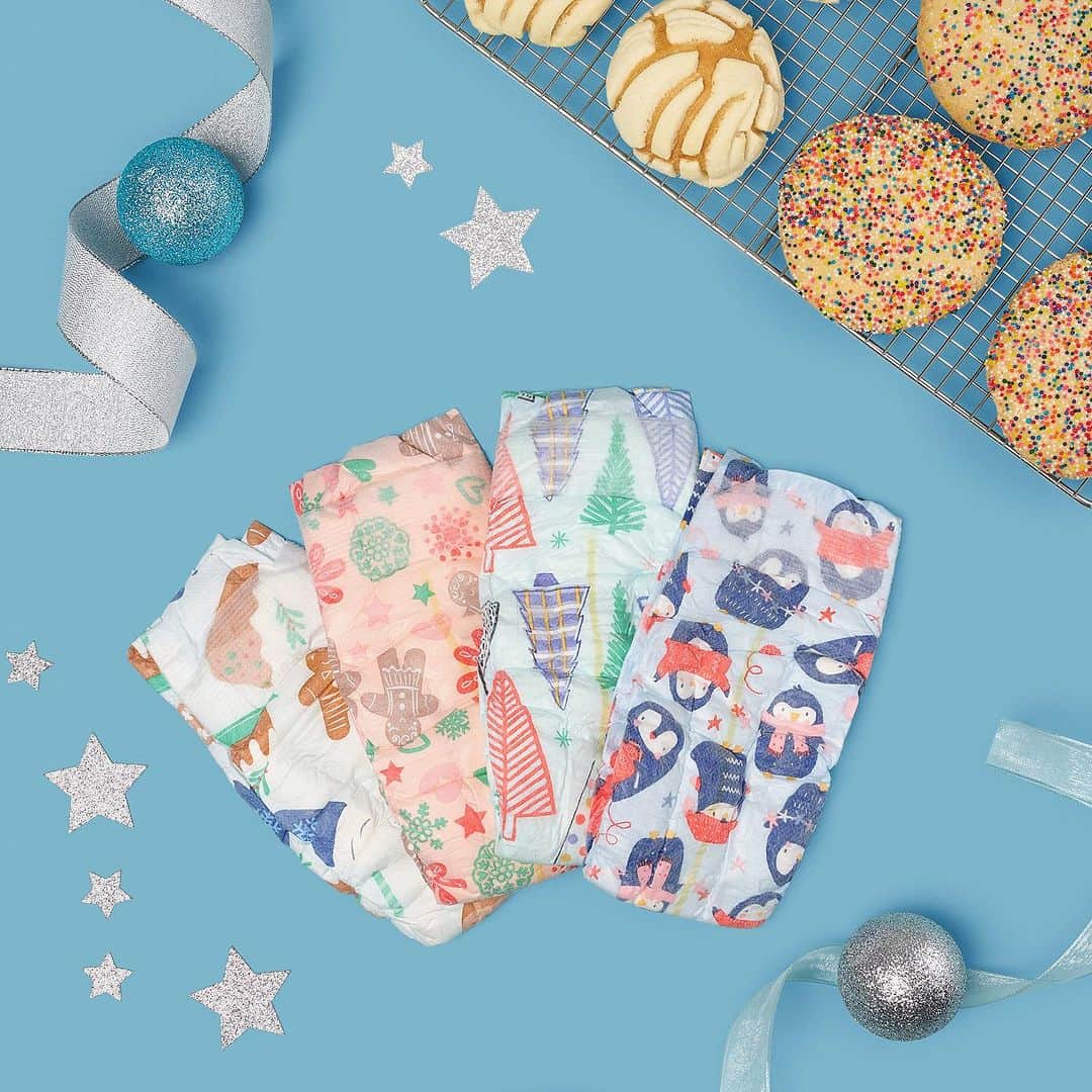 The Honest Companyのインスタグラム：「These limited-edition winter diaper prints are snow cute, you'll want to stock up before they melt away! ❄️ 🐧」