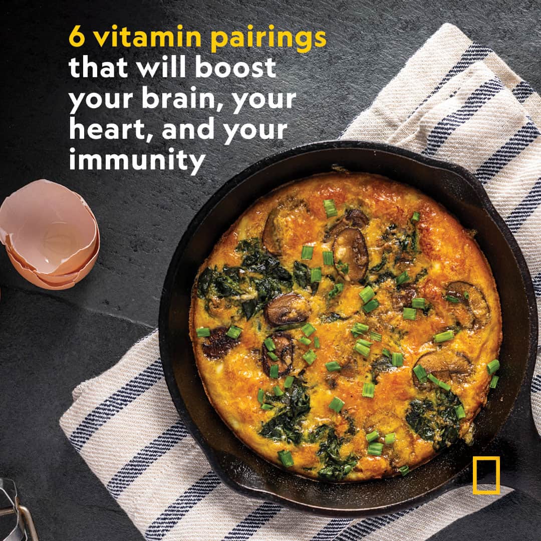 ナショナルジオグラフィックのインスタグラム：「When certain vitamins, minerals, or phytonutrients, are consumed together, they can have a more powerful effect on your health than when they’re eaten alone—a concept called nutrient synergy. Head to the link in bio for six dynamic nutrient combos that have synergistic effects.  Photograph by BDMcIntosh, Getty Images」