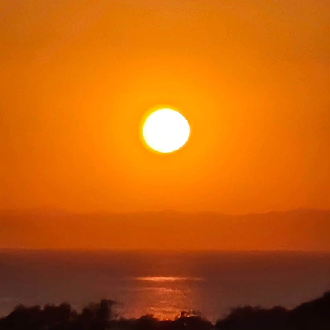 ピーターさんのインスタグラム写真 - (ピーターInstagram)「綺麗な夕焼け、少し霞がかかってて、 富士山🗻が、シルエットに…‼️  日に日に寒くなりますね。  お風邪など召しませんように♥️  　　　　慎之介拝  #ピーター #池畑慎之介 #自宅 #夕焼け #富士山 #夕陽 #霞  #秋だね」11月10日 10時15分 - oziba1952