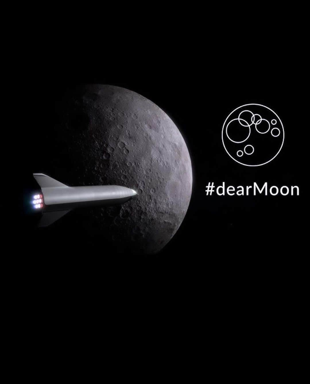 T.O.Pさんのインスタグラム写真 - (T.O.PInstagram)「✉️  [Announcement Regarding The dearMoon Project]  In 2018, Yusaku Maezawa and SpaceX announced the dearMoon project, a spaceflight mission around the Moon aboard SpaceX's Starship transportation system. Throughout the week-long journey, the multinational crew of artists, content creators,  and athletes who have been selected for this mission will be the first to fly around the Moon aboard Starship,  travel within 200 km of the lunar surface,  and safely return to Earth.  Initially targeted to liftoff in late 2023,  the launch will not take place this year due to the on-going development of Starship. The vehicle's first flight test in April 2023 provided numerous lessons learned that are directly contributing to upgrades being made to improve the probability of success on future Starship flights. The upcoming second integrated flight test will inform development and the dearMoon mission timeline,  and we will share an update once we know more.  9th November, 2023  dearMoon 🌙  @dearmoonproject @SpaceX @yusaku2020 #Starship #dearMoonCrew  Link • https://dearmoon.earth/」11月10日 10時43分 - choi_seung_hyun_tttop