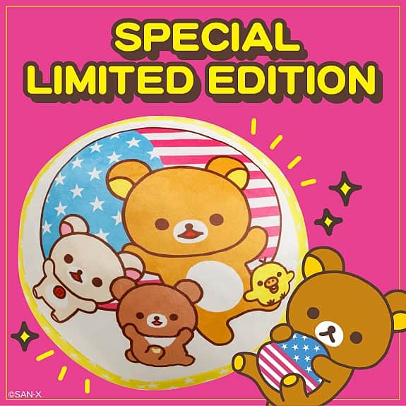 Rilakkuma US（リラックマ）さんのインスタグラム写真 - (Rilakkuma US（リラックマ）Instagram)「We are excited to announce that we will be introducing special limited-edition Rilakkuma USA Tour cushions! 🐻 Here's a glimpse of the Rilakkuma USA Tour cushions!  🎉 The cushions will be available at Rilakkuma shop on Amazon !  Please wait for further information on the release date!   #Rilakkuma_USATour #event #rilakkuma #sanx #kawaii #japanesepopculture #plushies #cute #popups #japaneseculture #newark #dallas #losangeles #sanfrancisco #seattle #chicago」11月10日 11時03分 - rilakkumaus